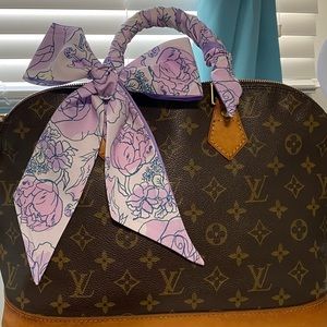 TWO Floral Handbag Twillies